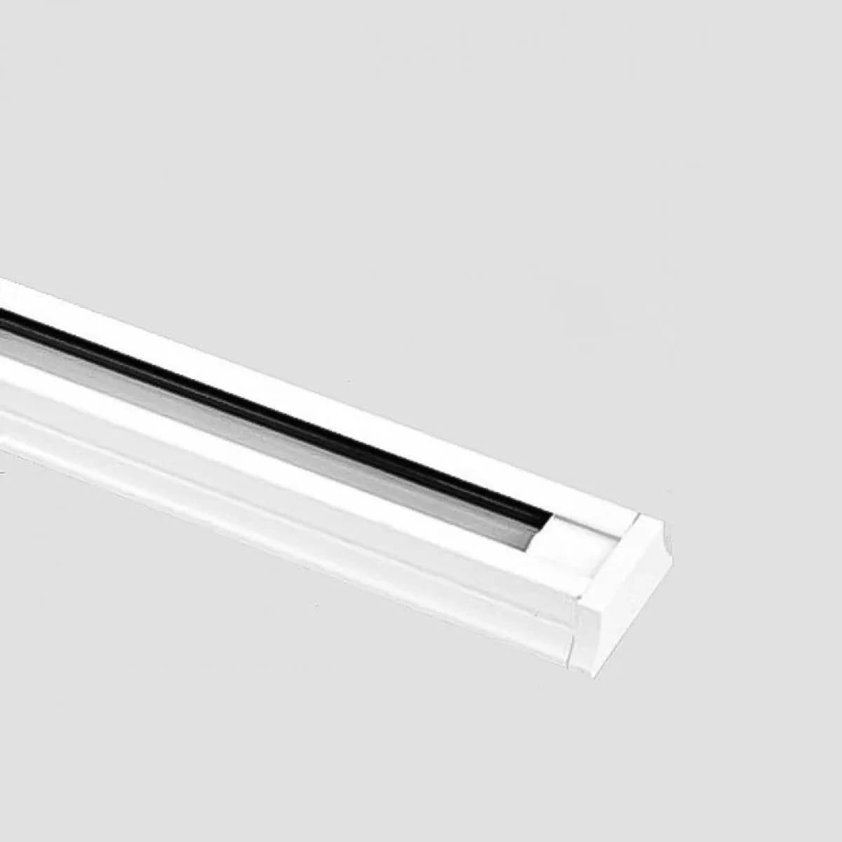 2m White Track Light Rail Channel 2