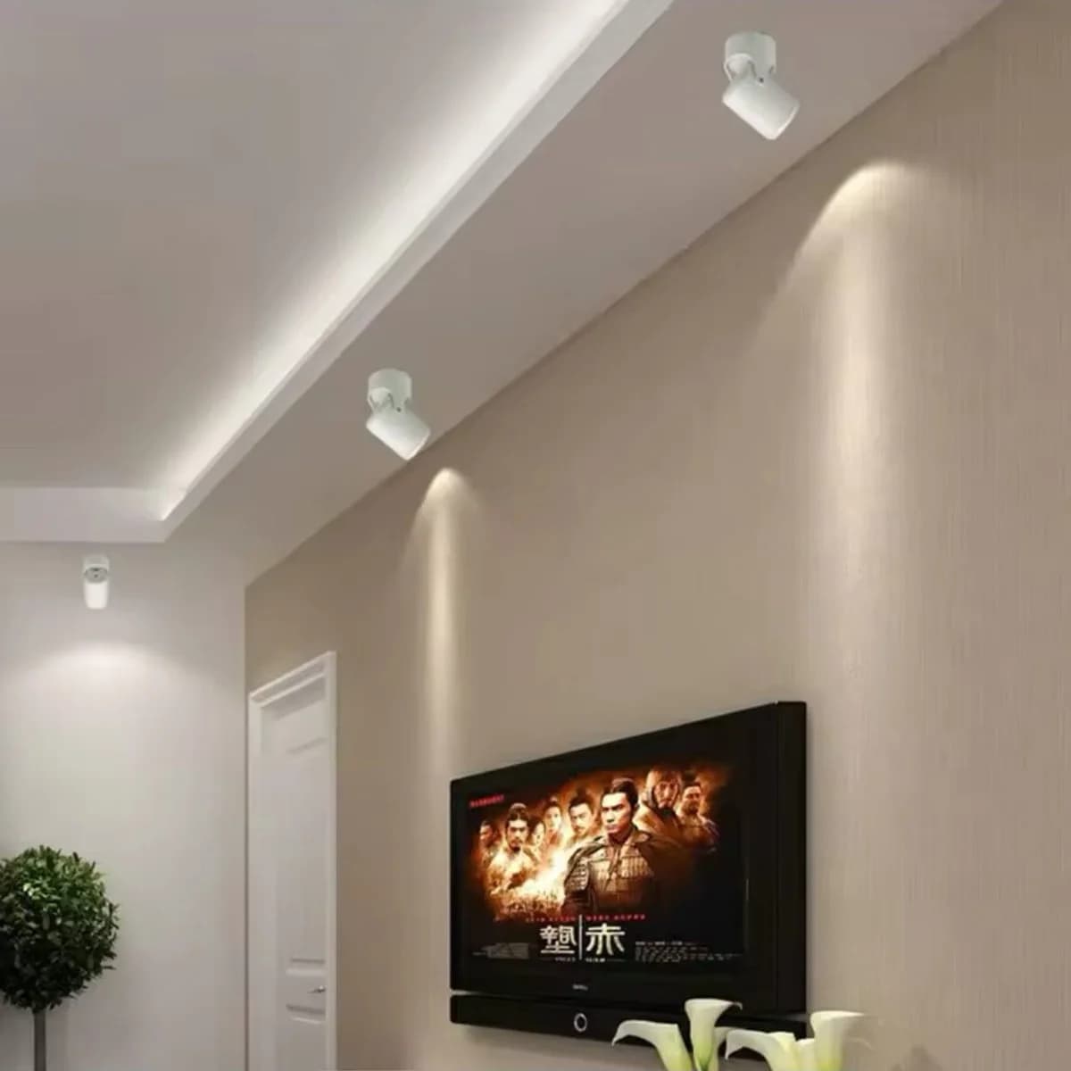 سلندر لطش أبيض متحرك 3.5 إنش 12 واط 4