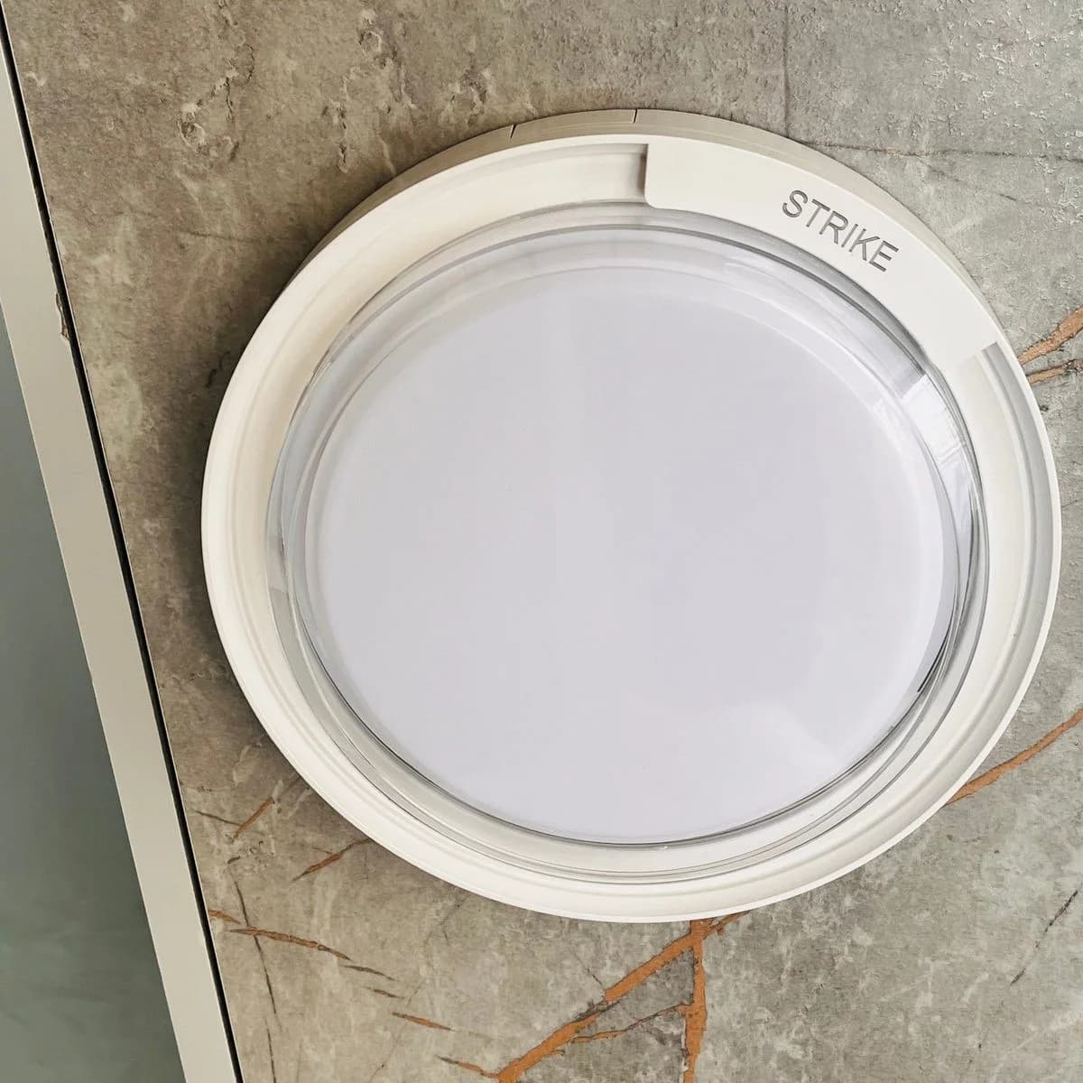 20cm Round White Waterproof Wall Light 2
